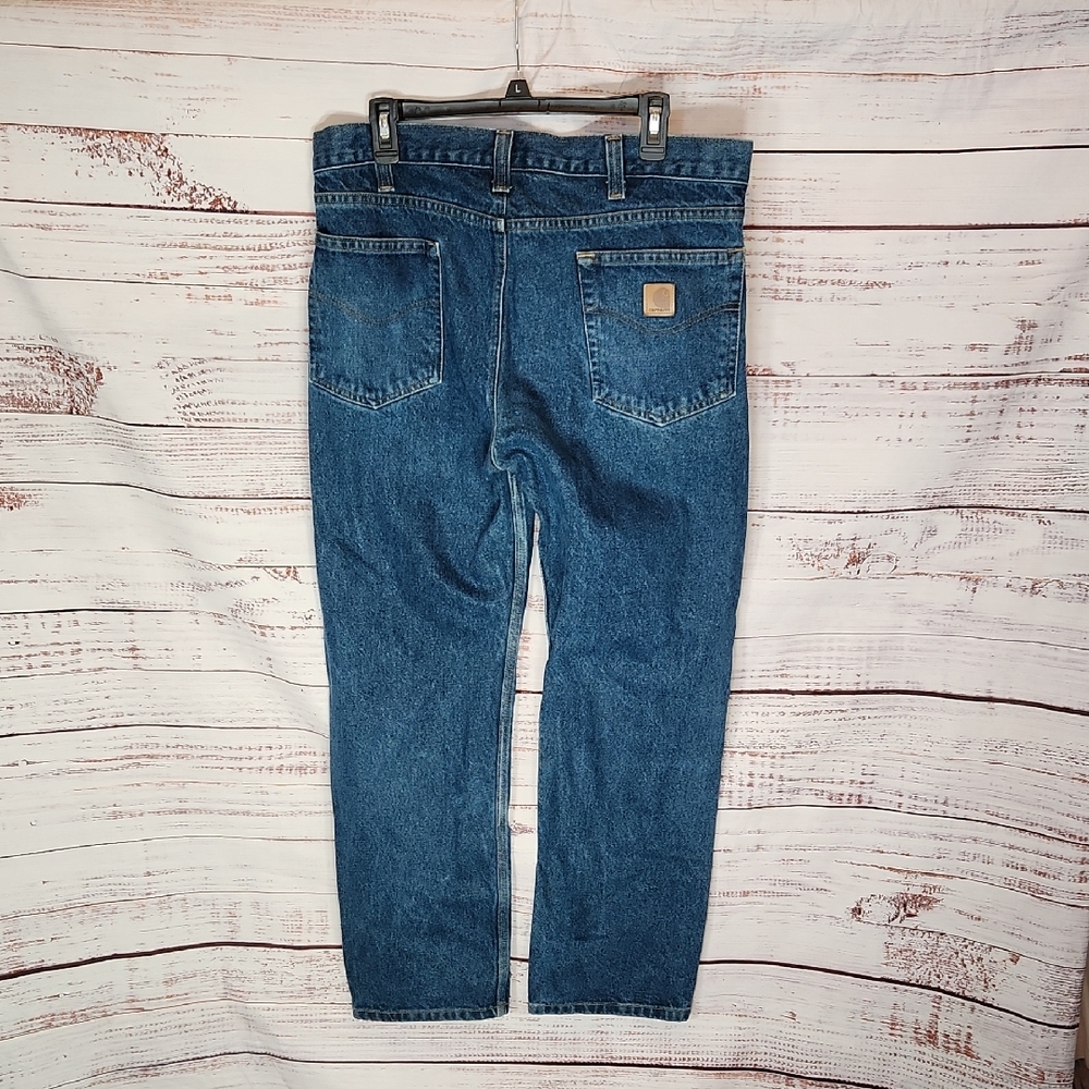 Carhartt Men's Relaxed Fit Blue Jeans
